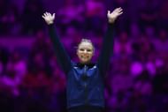 Jade Carey at the 2022 Gymnastics World Championships